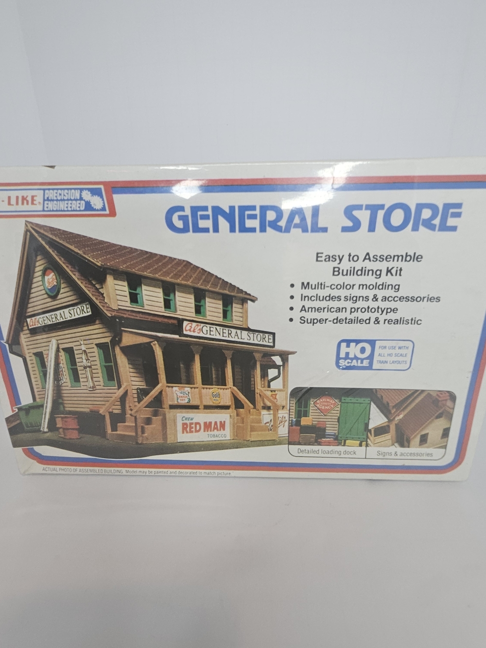 Life-Like General Store HO Kit No. 1351 - 5” X 6” Base. New